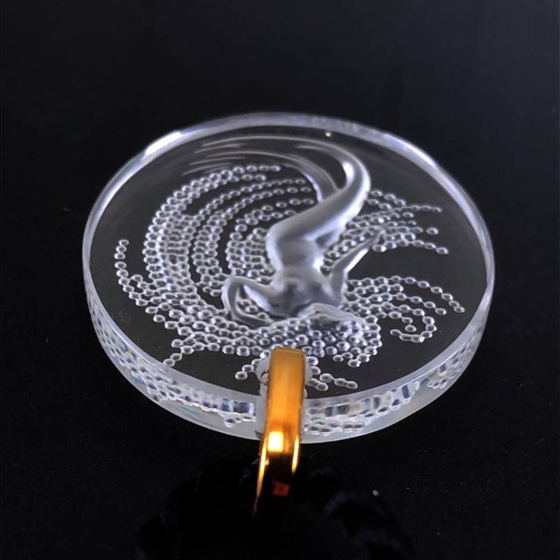 限定・美品】Lalique ラリック／ナイアード ペンダント チャーム