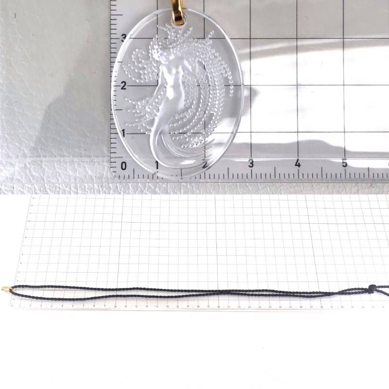 限定・美品】Lalique ラリック／ナイアード ペンダント チャーム