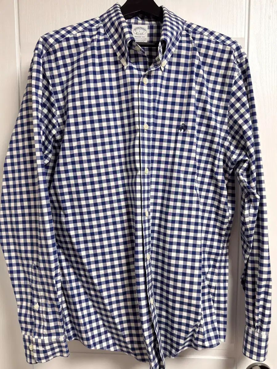 ブルックス ブラザーズ ギンガム CHECK シャツ L