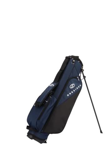 つるやゴルフ ワンサイダー ハーフスタンドキャディバッグ [ネイビー] 口枠6.5型 重量1.6kg TSURUYA GOLF ONESIDERY f85453ba