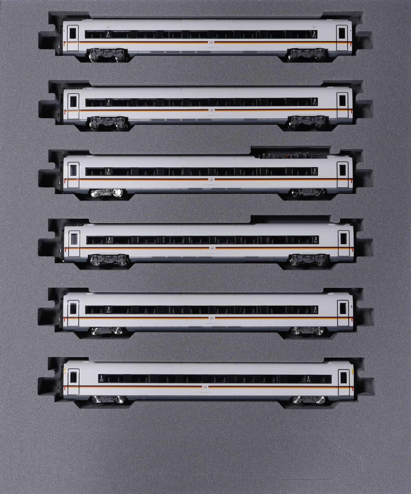 KATO Nゲージ ICE4 「ドイツ連邦共和国」編成 6両増結セット 鉄道模型 電車 10-2025