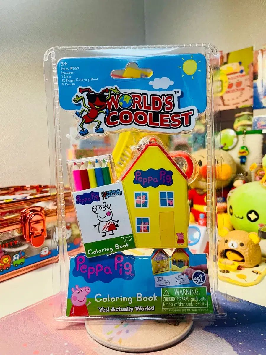 ワールド スモールバレー ペパピッグ ミニ カラーブック