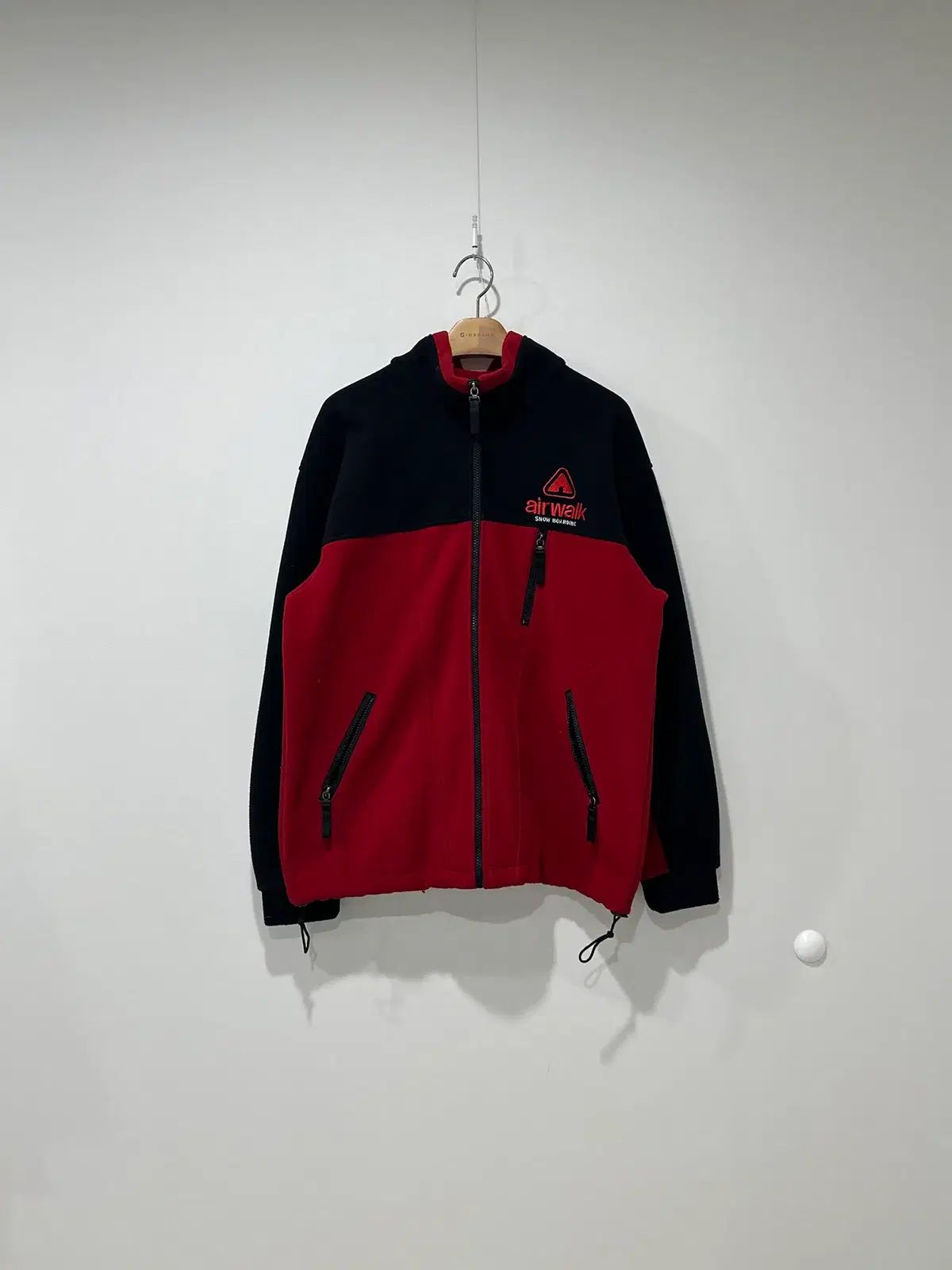 AIRWALK エアウォーク スノーボーディング フリース ジップアップ
