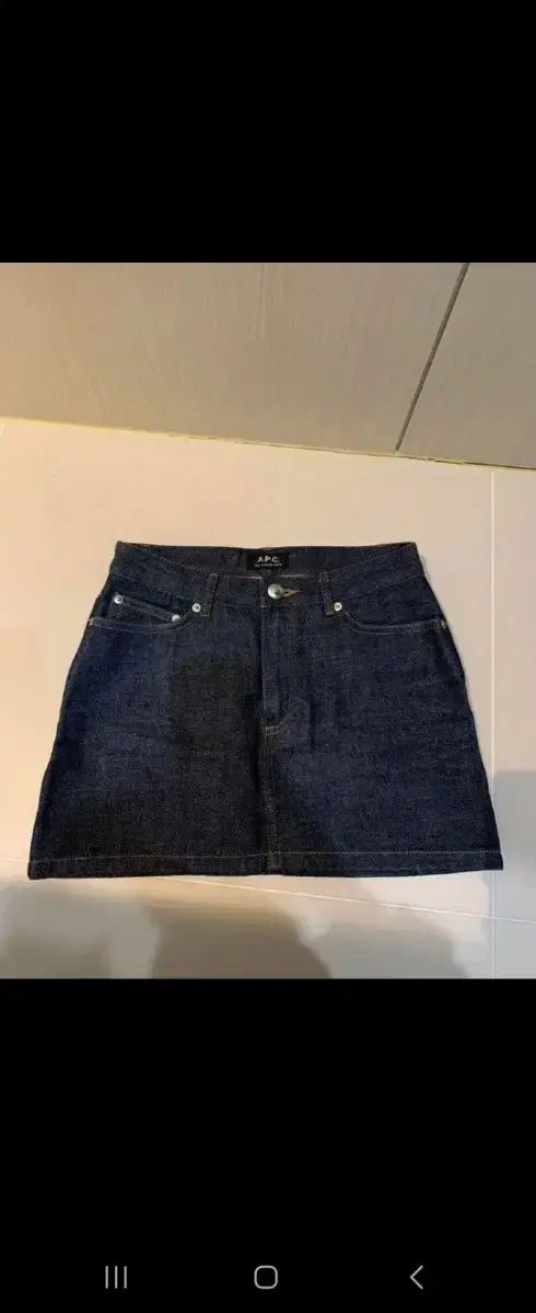 A.P.C. アーペーセー ミニ サイズ 34 ほぼ新品