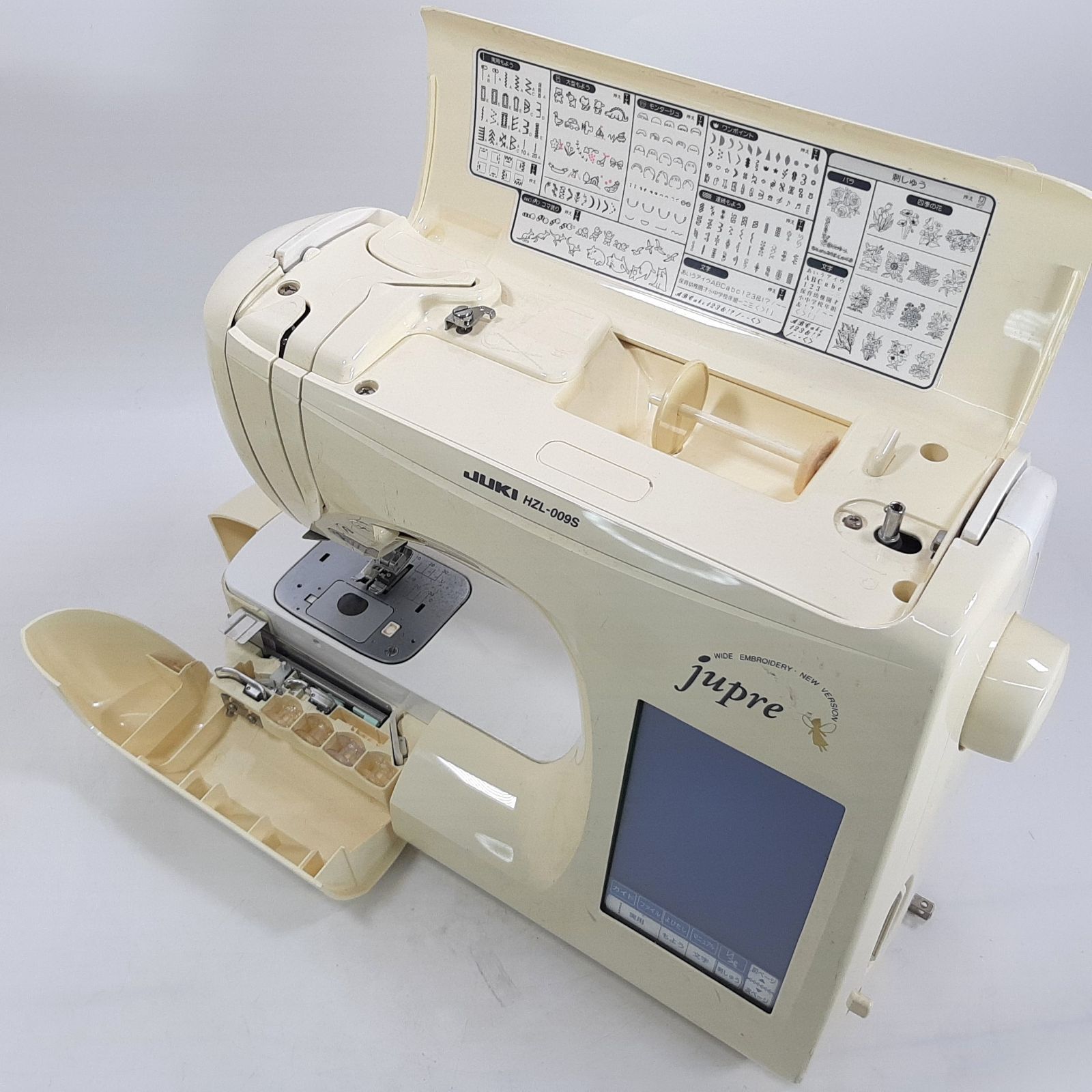 JUKI ジューキ コンピューターミシン jupre ジュプレ HZL-009S 現状品