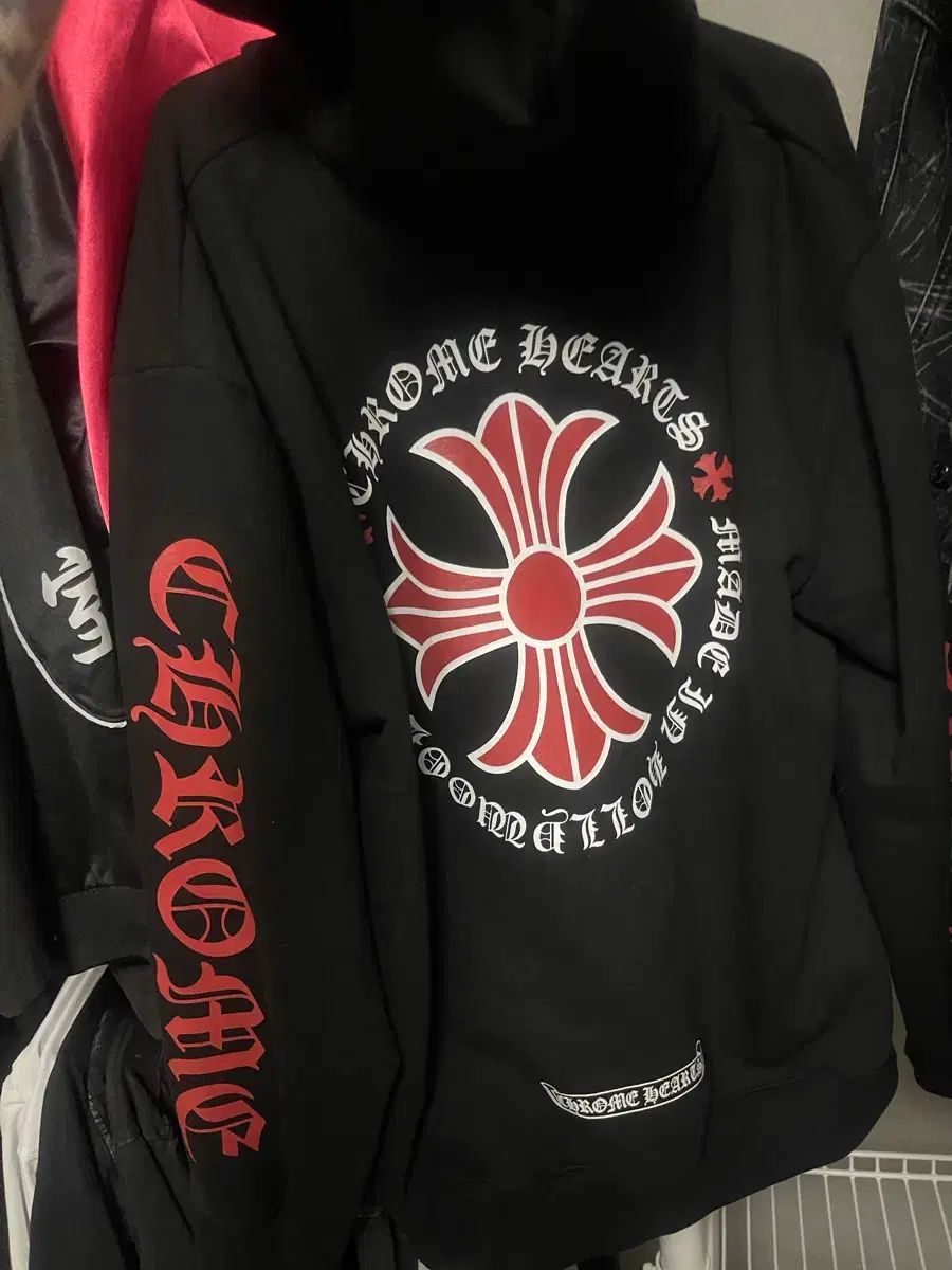 CHROME HEARTS クロムハーツ ブラック ジップアップ