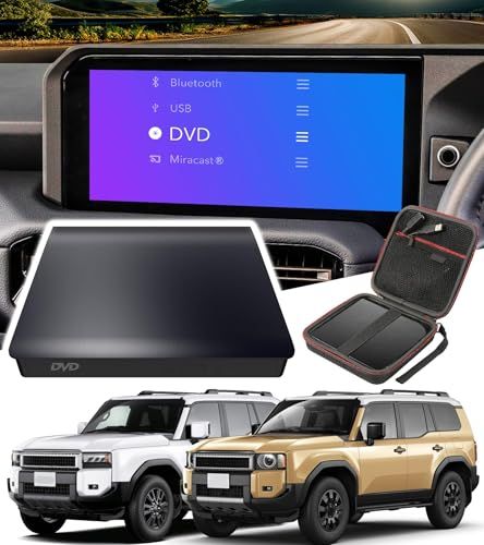【ランドクルーザー250系適用】 OMEGATECH【国内正規品】 車載DVDプレーヤー 車用CDプレーヤー 純正ディスプレイオーディオ カーオーディオプレーヤー プラグアンドプレイ ランドクルーザーZX VX GX R6.4～ LANDCRUISER 期kk