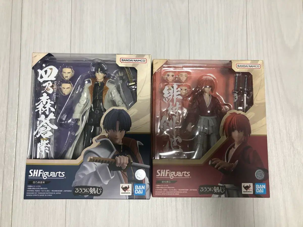 Shf るろうに剣心 龍宮寺 堅&葵 フィギュア