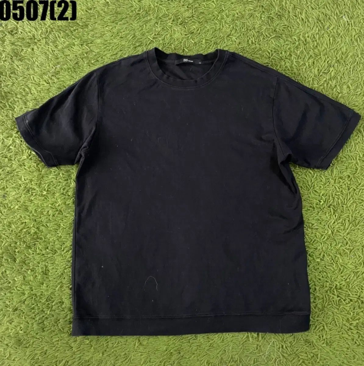 ZIOSONGZIO 黒 半袖Tシャツ