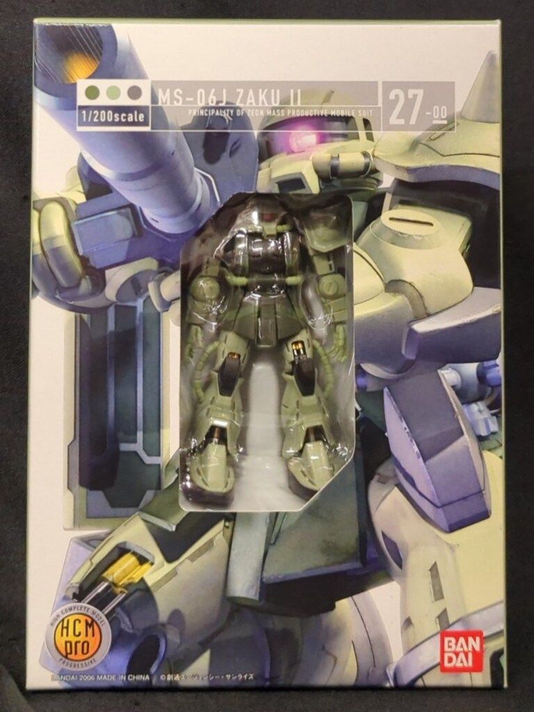 BANDAI/バンダイ 機動戦士ガンダム ZAKU II/ザク MS 06R 1/30 メガ