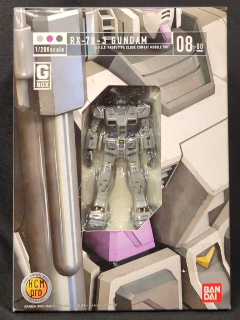 バンダイ HCM Pro G-BOX 機動戦士ガンダム RX-78-3 G-3ガンダム & RX-78/C.A キャスバル専用ガンダム 08-00/01