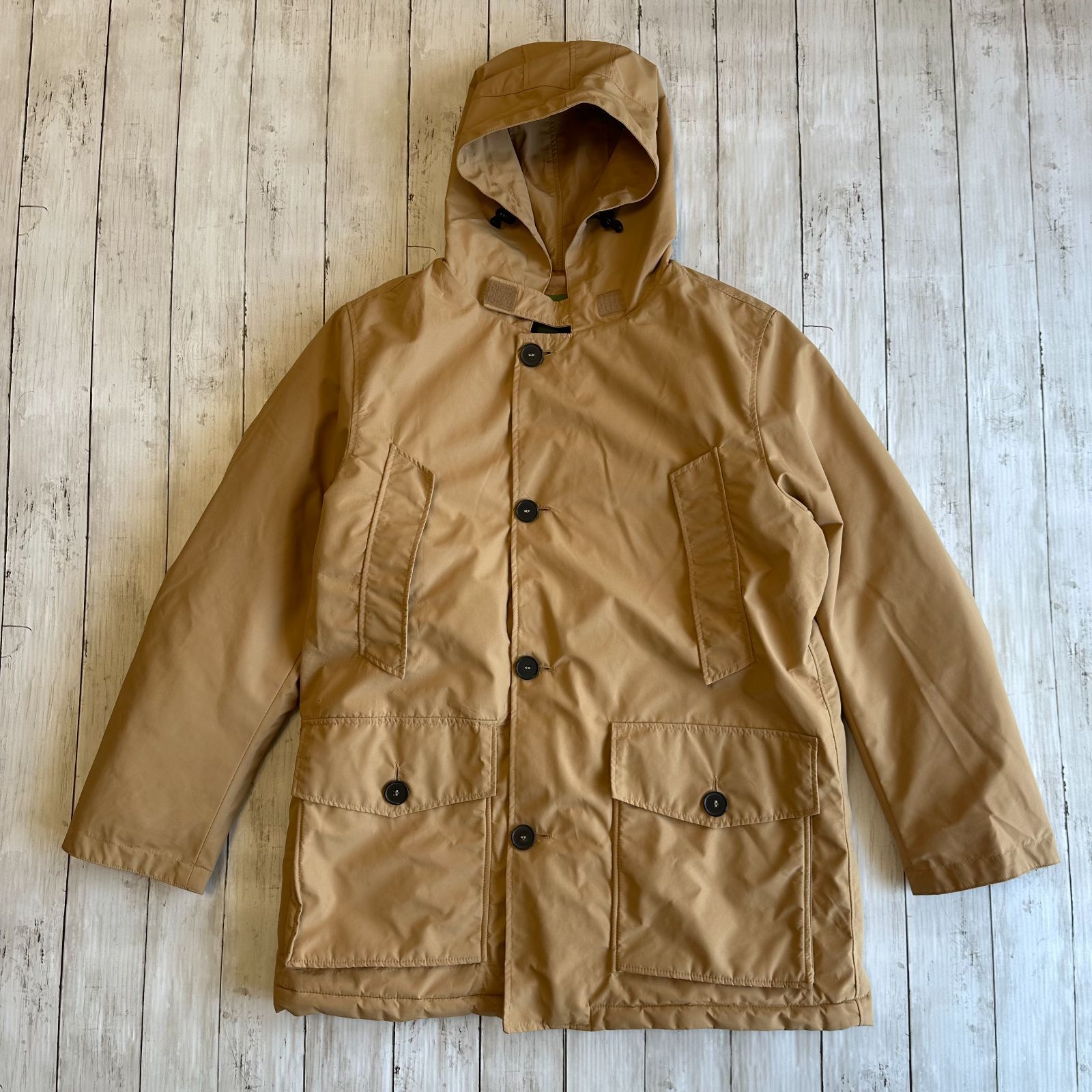 HOUSTON ヒューストン ECWCS PARKA サイズ：L キャメルブラウン - メルカリ