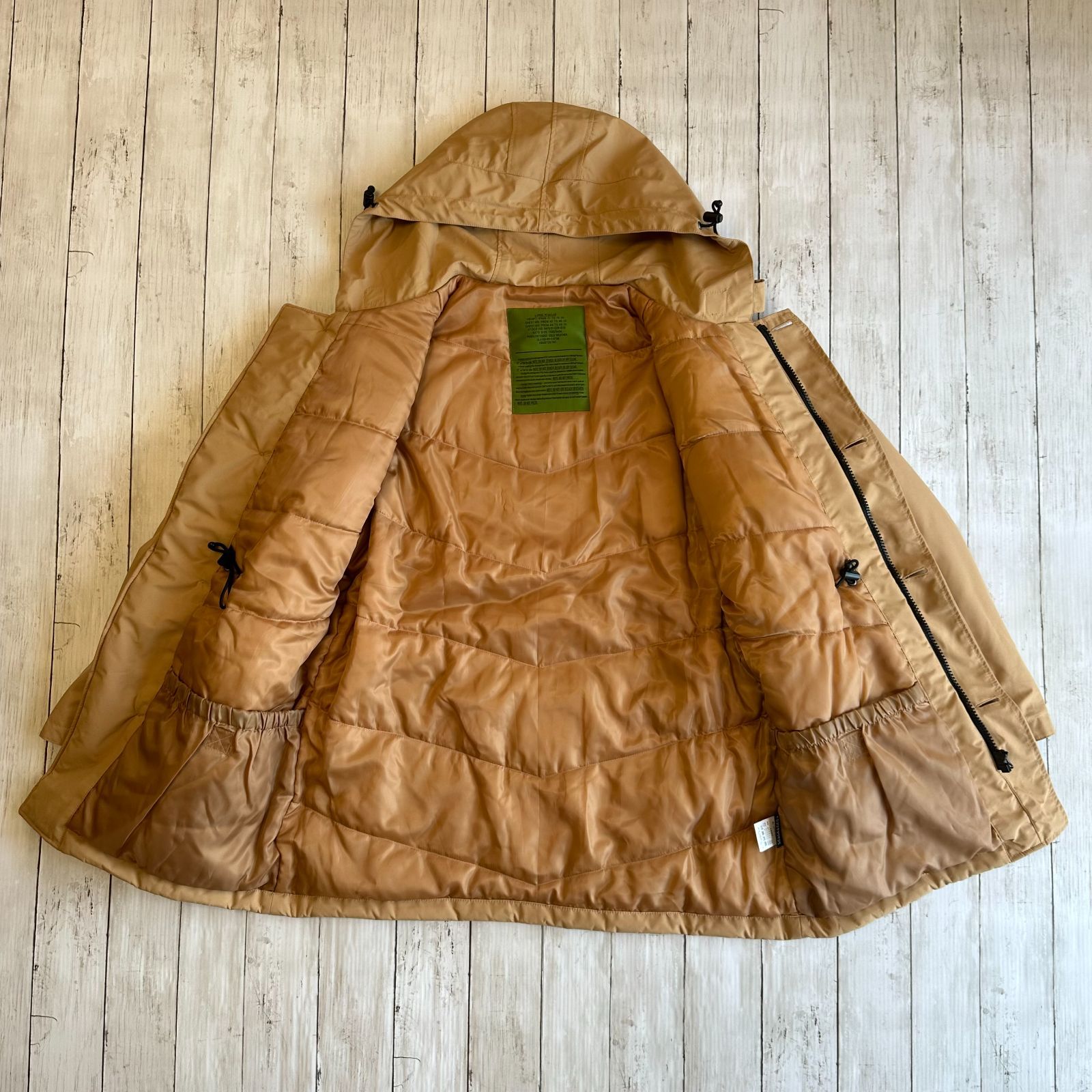 HOUSTON ヒューストン ECWCS PARKA サイズ：L キャメルブラウン - メルカリ
