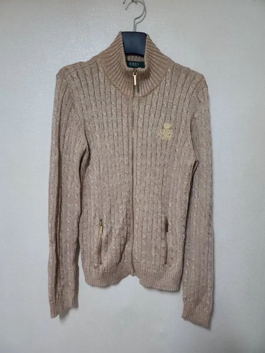 ローレン Ralph Lauren ケーブル タートルネック ジップアップ