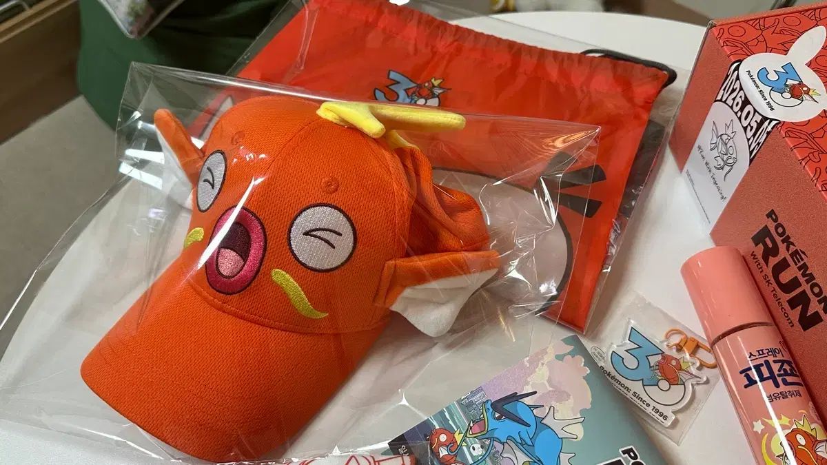 ポケモン コイキング 帽子 ジムサック マラソン グッズ 参加キット まとめ売り