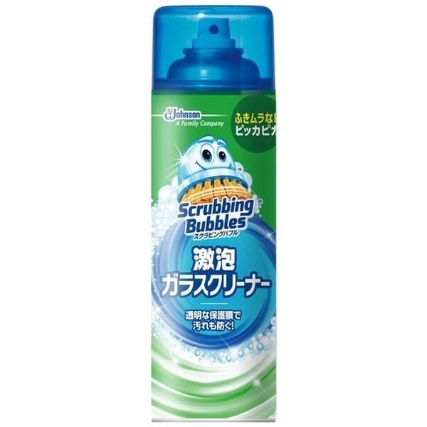 （まとめ）ジョンソン 激泡ガラスクリーナー480ml〔×30セット〕