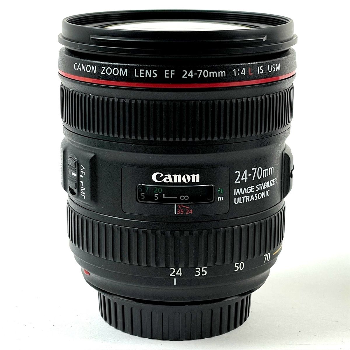 キヤノン Canon EF 24-70mm F4L IS USM 一眼カメラ用レンズ（オートフォーカス） 【中古】