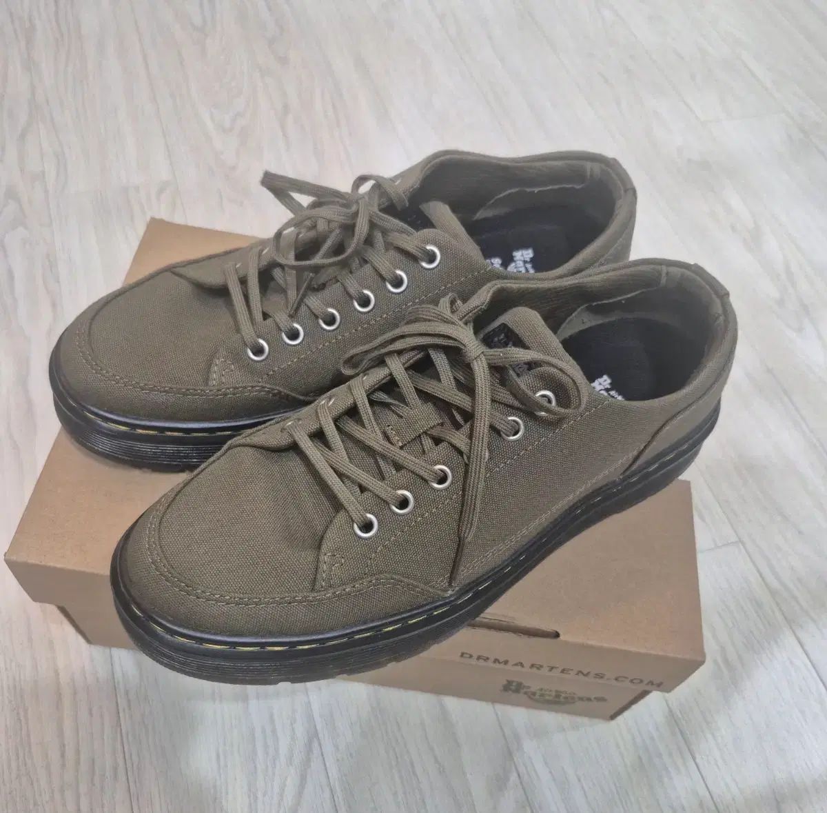 DR. MARTENS ドクターマーチン ブルックライン オリーブ 270 11,183円