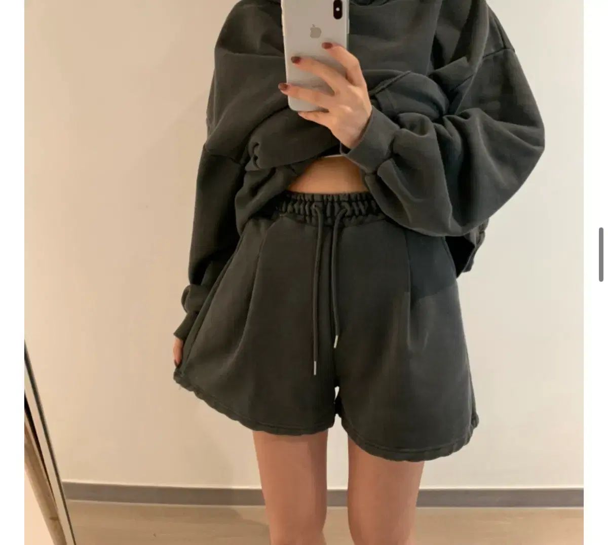 ヨニフィットベル201 ピグスウェット ハーフパンツセット
