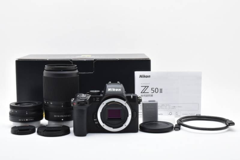 ★新品級★《ショット数8,374回》ニコン Nikon Z50II ダブルズームキット★ YMA1158#13