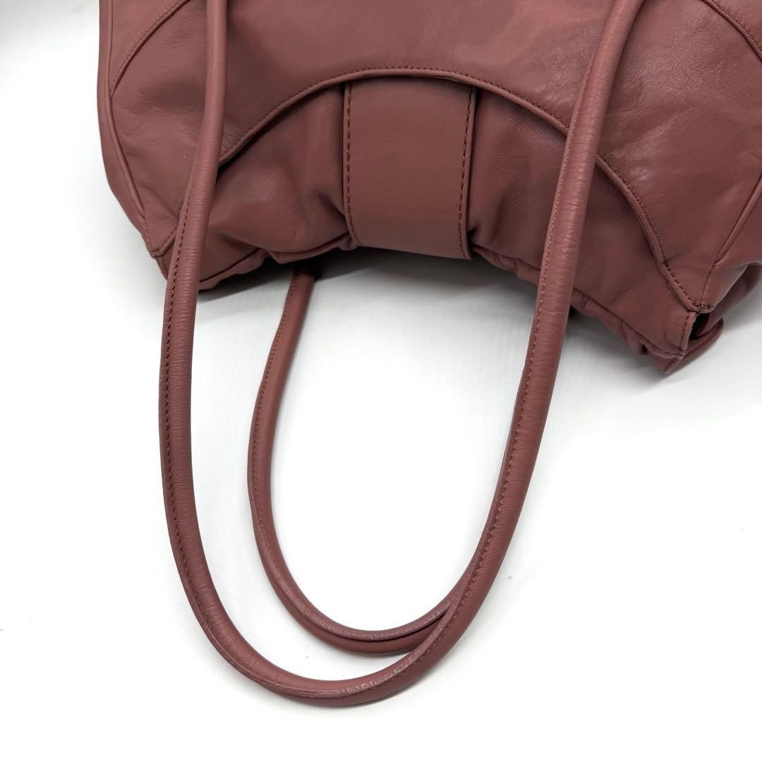 Francesco Biasia leather tote bag pink archive y2k grunge vintage