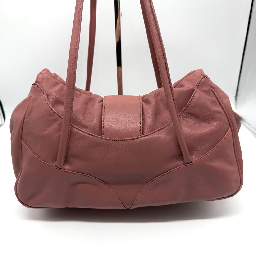 バッグ Francesco Biasia Leather Bag Y2K archive Francesco Biasia leather tote bag pink archive y2k grunge vintage