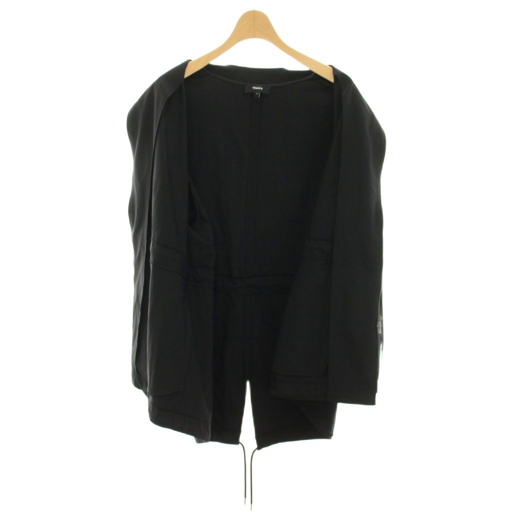 セオリー Theory 25AW ファブリックプレシジョンポンチジップアップ