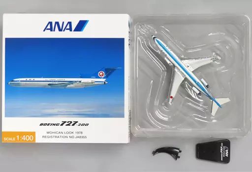 【中古】ミニカー 1/400 BOEING 727-200 MOHICAN LOOK 1978 #JA8355 [NH40054]