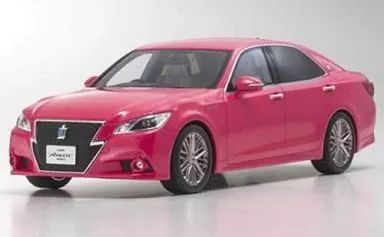 【中古】ミニカー 1/18 トヨタ クラウン ハイブリッドアスリート G (ピンク) 「SAMURAIシリーズ」 [KSR18001PI]