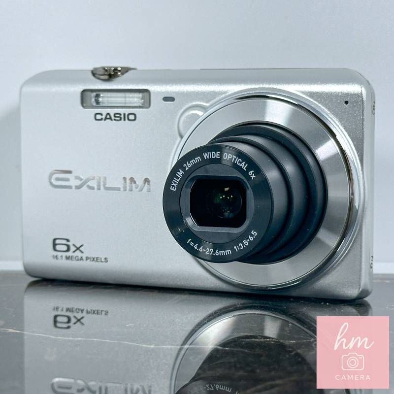 【美品】CASIO EXILIM EX-ZS27 シルバー 1610万画素 光学6倍ズーム 広角26mm メイクアップモード コンパクトデジタルカメラ カシオ エクシリム