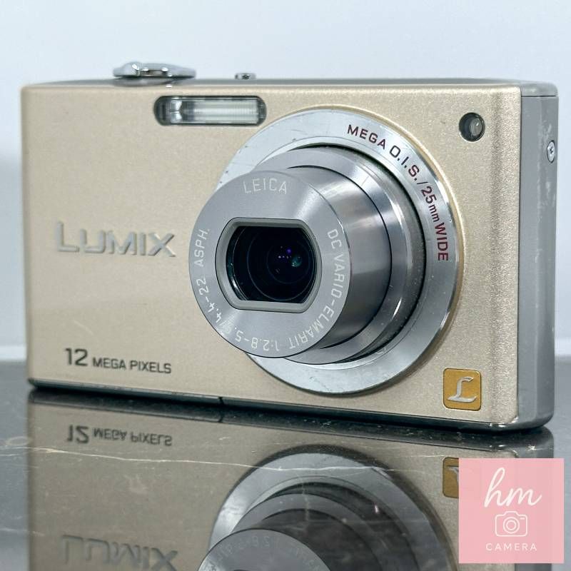 Panasonic LUMIX DMC-FX40 ゴールド 1210万画素 光学5倍ズーム 広角25mm ライカレンズ おまかせiA コンパクトデジタルカメラ パナソニック ルミックス