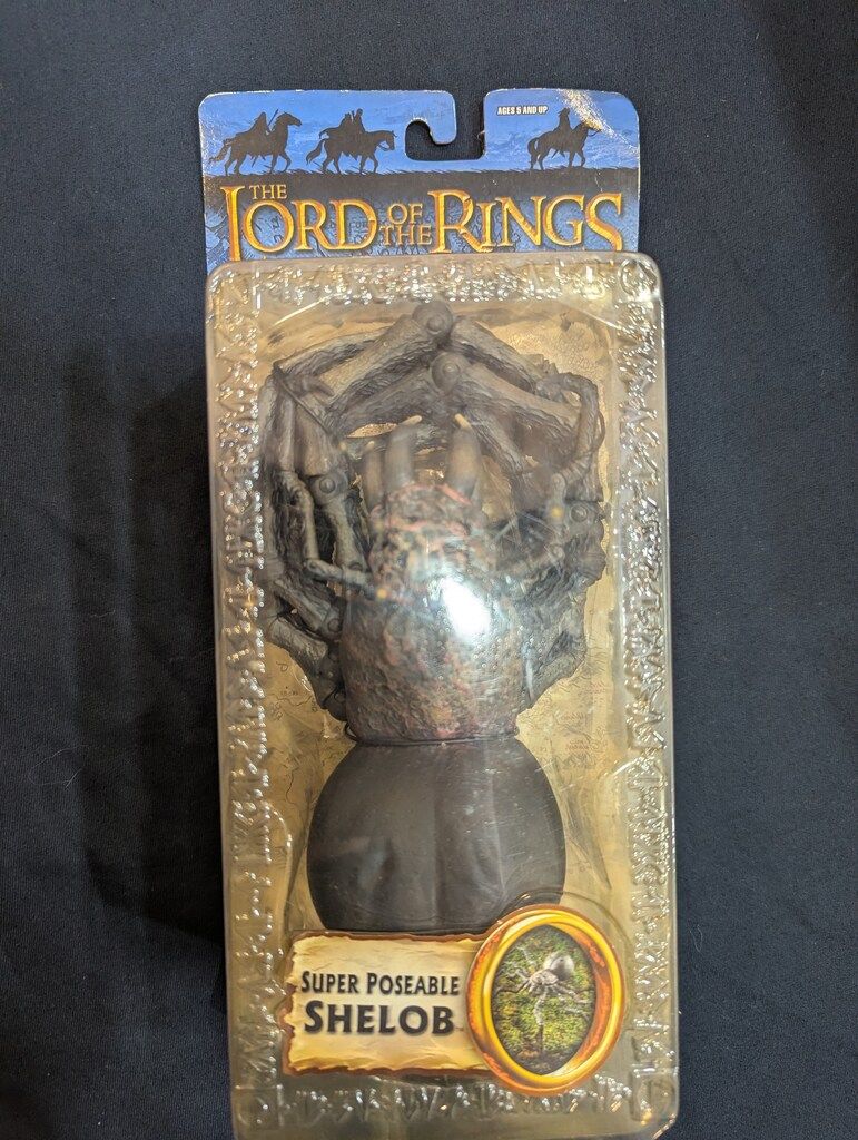 TOYBIZ (ACTION FIGURE) SUPER POSEABLE SHELOB