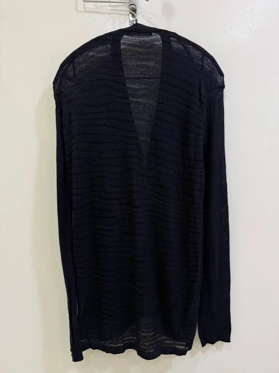 SYSTEM homme ネイビー ジップアップ カーディガン SYSTEM homme ネイビー ジップアップ カーディガン