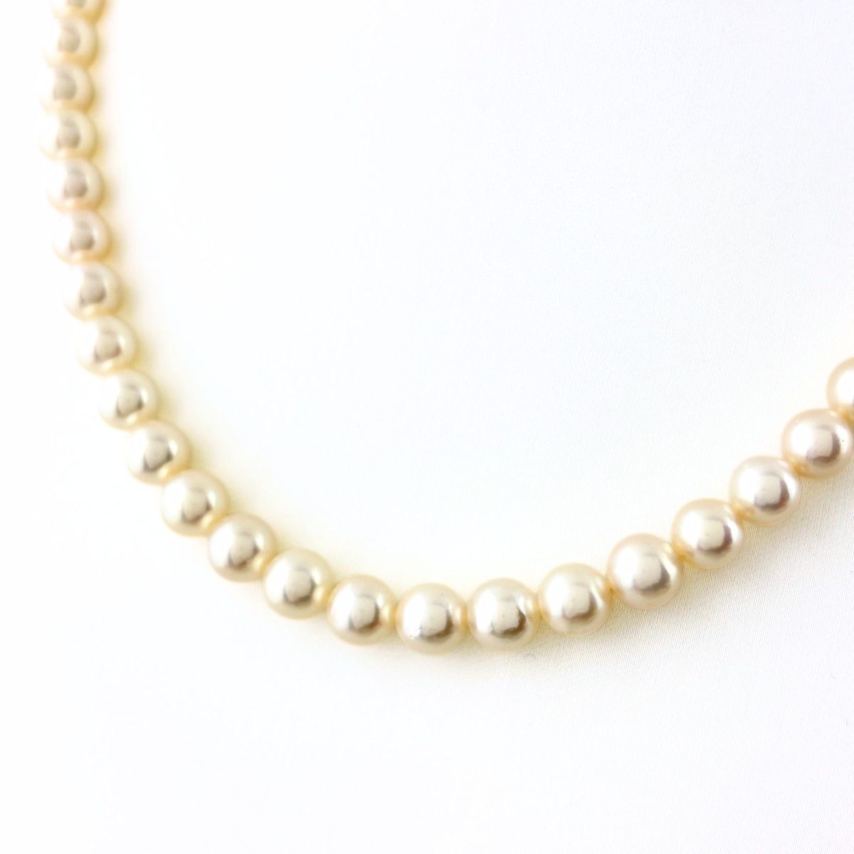 タサキ TASAKI パール ネックレス シルバー 真珠 ネックレス SV パール レディース 【中古】