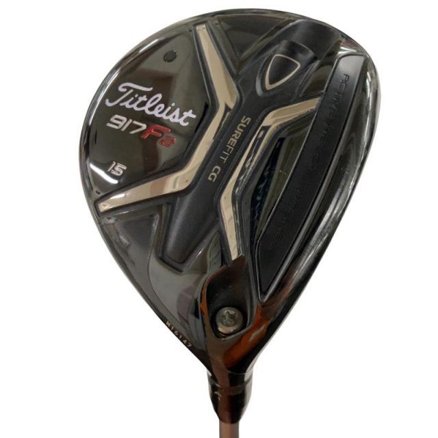 【中古】 タイトリスト 917 F2 15° フェアウェイウッド FW 純正特注シャフト (フレックスR) メンズ 男性用 右利き 右用 Cランク ゴルフクラブ