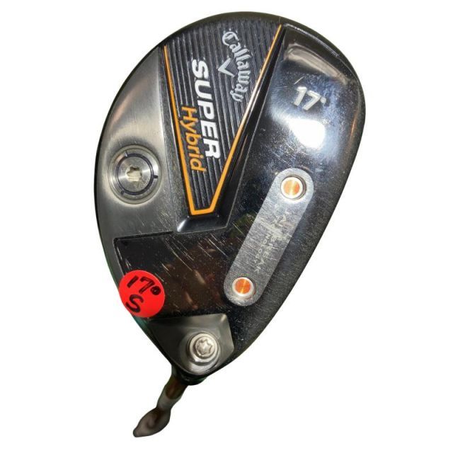 【中古】 キャロウェイ SUPER Hybrid 17° ユーティリティ UT 純正特注シャフト (フレックスS) メンズ 男性用 右利き 右用 Cランク ゴルフクラブ