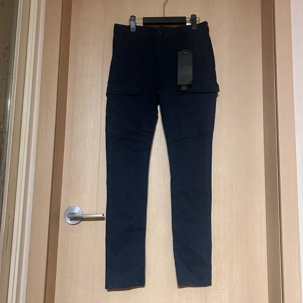 ネイビー バギー カーゴ ズボン 新品 タグ