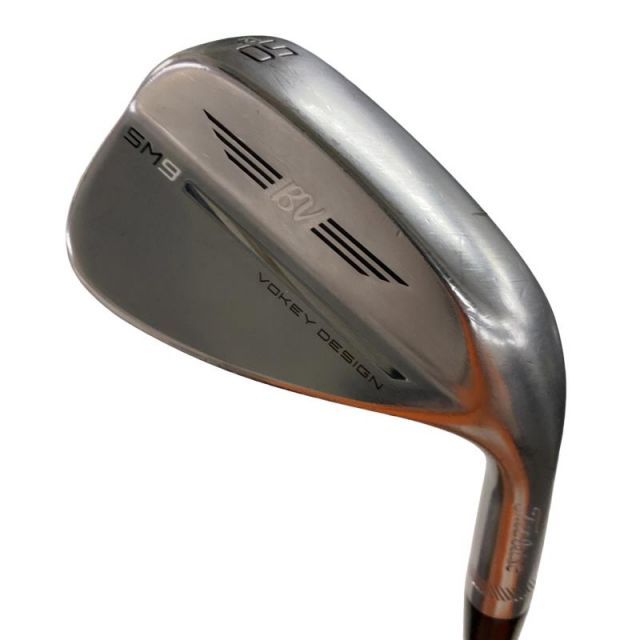 【中古】 タイトリスト VOKEY SPIN MILLED SM9 ツアークロム 50°/12°F ウェッジ WG Dynamic Gold (フレックスS) メンズ 男性用 右利き 右用 Cランク ゴルフクラブ