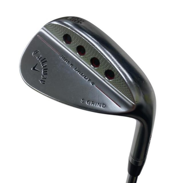 【中古】 キャロウェイ MACK DADDY 4 クロムメッキ 56°/10°S ウェッジ WG NS PRO 950GH (フレックスS) メンズ 男性用 右利き 右用 Cランク ゴルフクラブ