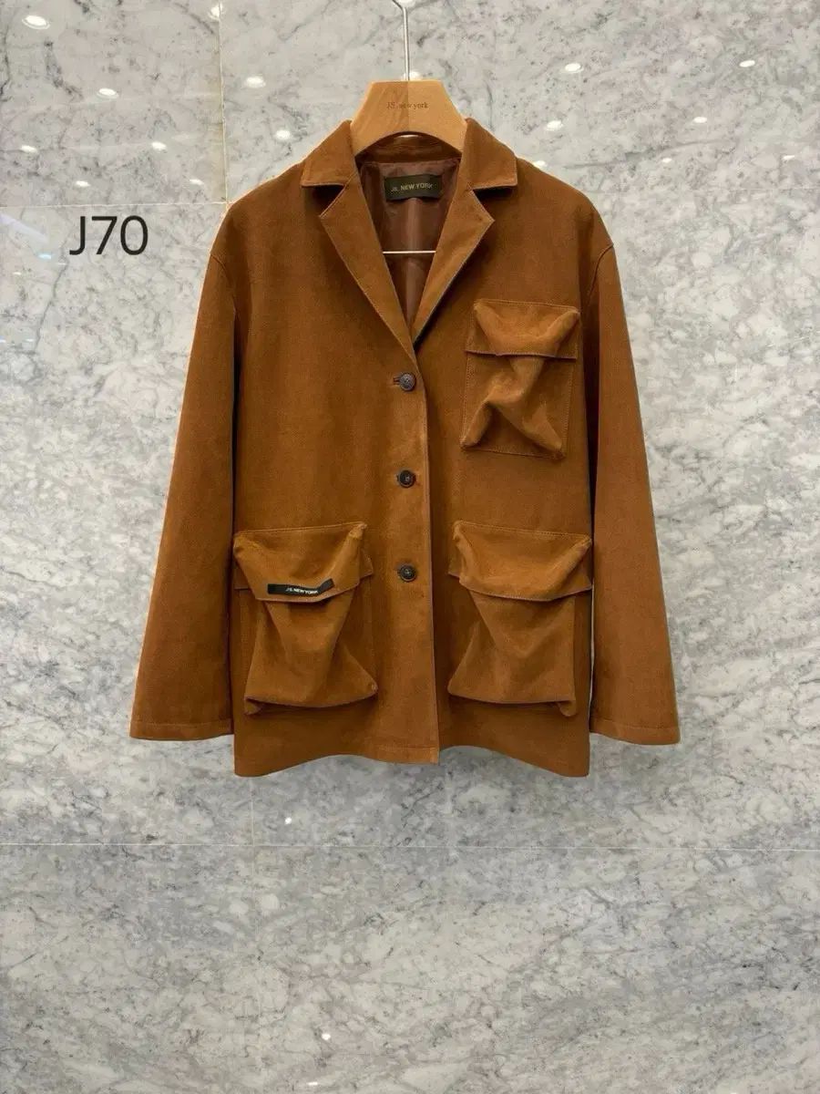 jsNEW YORKスタイルセール（当日発送）完売 ポケット POINT スウェード オーバーサイズ ジャケット