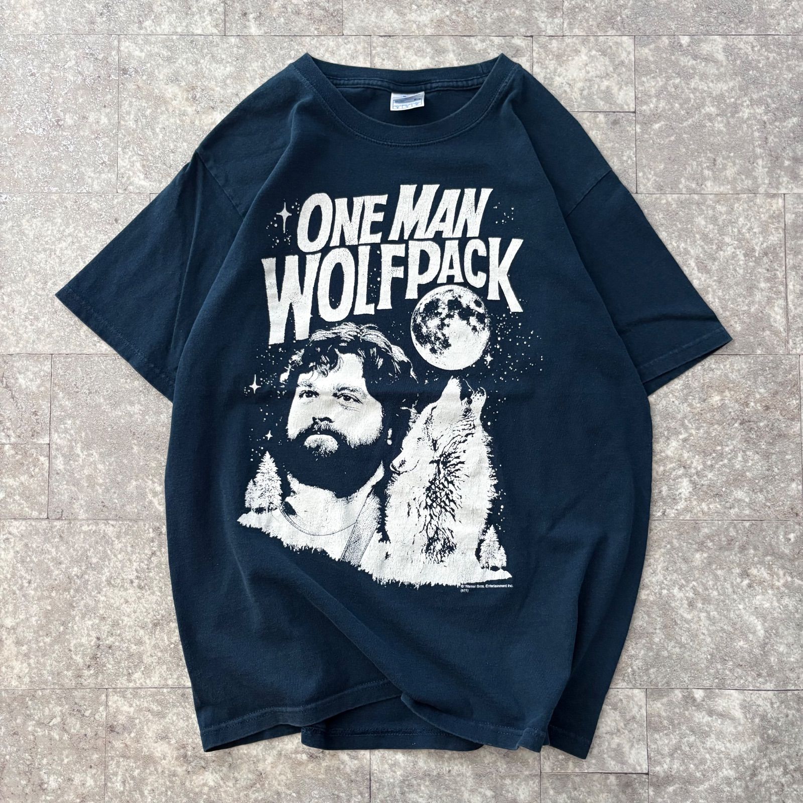 映画 ハングオーバー ムービーTシャツ M ネイビー 紺色 ONE MAN 