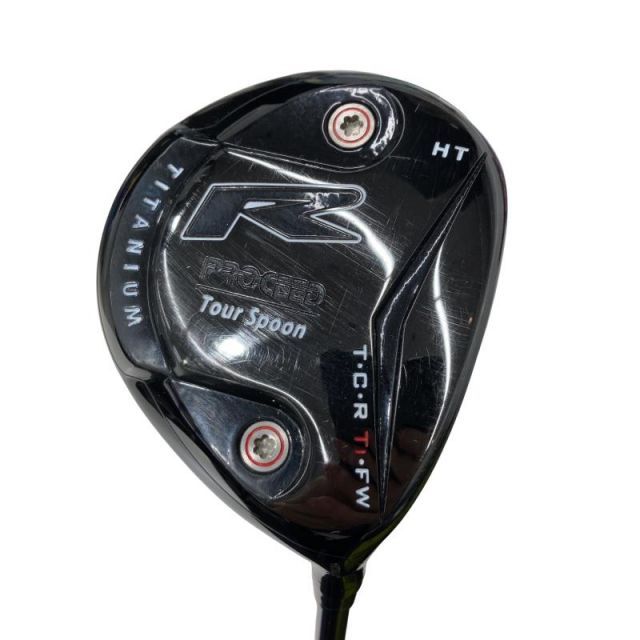 【中古】 ジャスティック PROCEED TOUR CONQUEST R TI HT FW Spoon フェアウェイウッド FW PROCEED TOUR PURPLE 65 (フレックスS) メンズ 男性用 右利き 右用 Cランク ゴルフクラブ