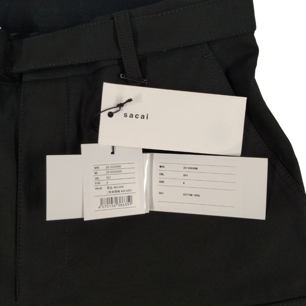 WTAPS ダブルタップス sacai サカイ 品番 25-03695M Cotton Back Satin