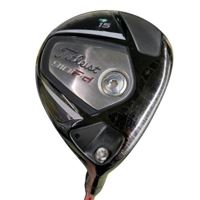 【中古】 タイトリスト 910 F・d 15° フェアウェイウッド FW Tour AD DJ-7 (フレックスS) メンズ 男性用 右利き 右用 Cランク ゴルフクラブ