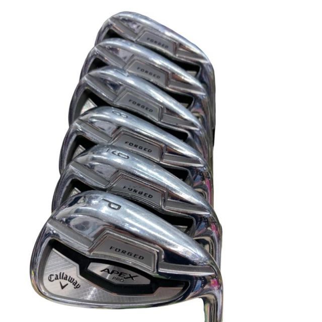 【中古】 キャロウェイ APEX PRO(2015) 6S アイアンセット IR Dynamic Gold (フレックスS) メンズ 男性用 右利き 右用 Cランク ゴルフクラブ