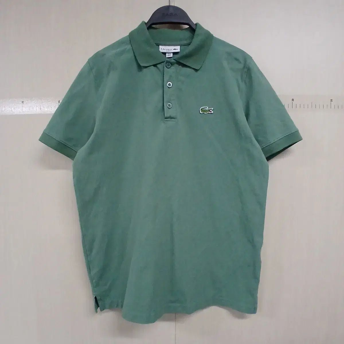 ラコステ 半袖 カラーTシャツ グリーン
