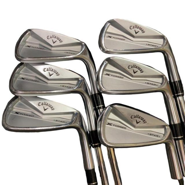 キャロウェイ X FORGED STAR(2024) 6S アイアンセット IR NS PRO 950GH