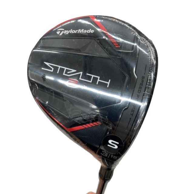 【中古】 テーラーメイド STEALTH2 3W フェアウェイウッド FW TENSEI RED TM50(STEALTH FW) (フレックスS) メンズ 男性用 右利き 右用 Nランク ゴルフクラブ