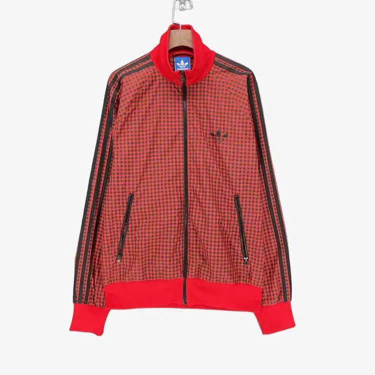 (100) アディダス メンズ CHECK ジップアップ