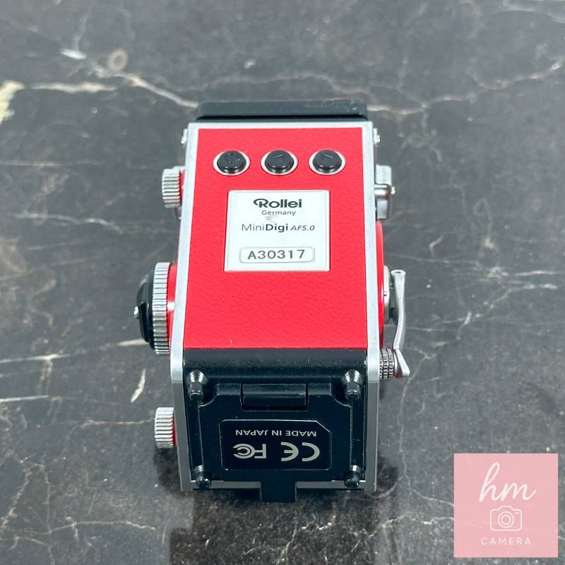 Rollei Rolleiflex MiniDigi AF5.0 レッド 二眼レフ風 オート